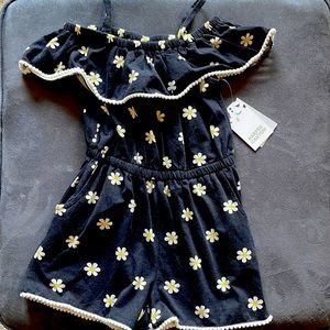 TODDLER (5) HARPER CANYON cold shoulder romper